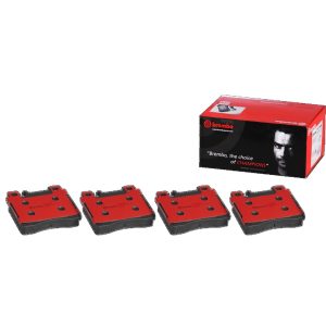 Brembo Brake Pad, Nao, Fmsi Number D689-7564, Ceramic, Set of 4 – P50018N