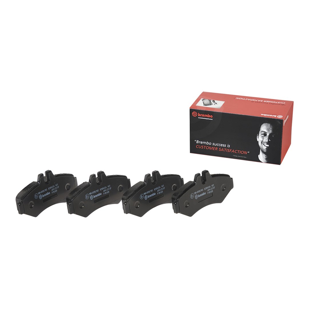 Brembo Brake Pad, Fmsi Number D928-7970, Low-Metallic, Set of 4 – P50020