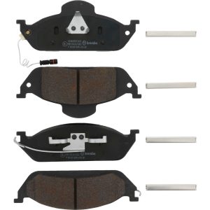 Brembo Brake Pad, Fmsi Number D760-7628, Low-Metallic, Set of 4 – P50039