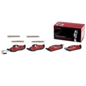 Brembo Brake Pad, Nao, Fmsi Number D760-7628, Ceramic, Set of 4 – P50039N