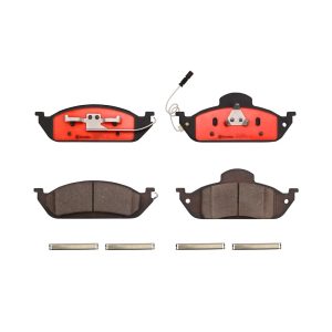 Brembo Brake Pad, Nao, Fmsi Number D760-7628, Ceramic, Set of 4 – P50039N