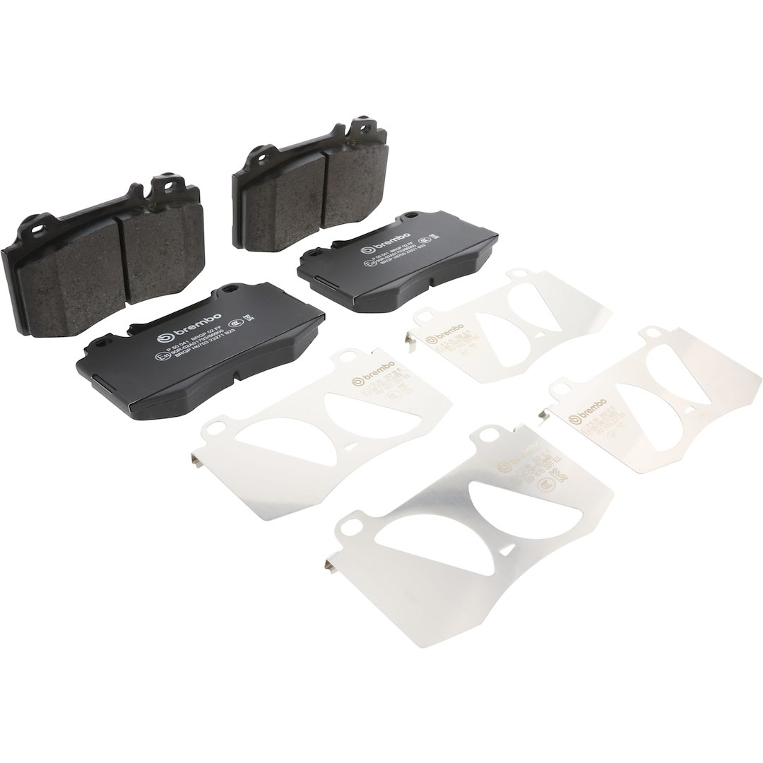 Brembo Brake Pad, Fmsi Number D847-7723, Low-Metallic, Set of 4 – P50041
