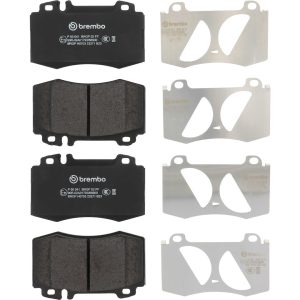 Brembo Brake Pad, Fmsi Number D847-7723, Low-Metallic, Set of 4 – P50041