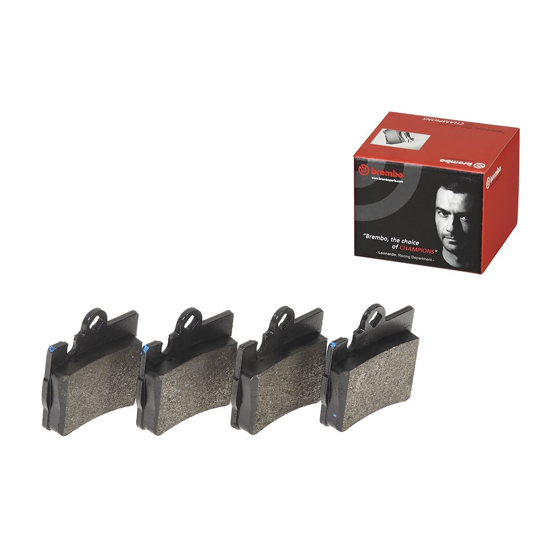 Brembo Brake Pad, Fmsi Number D848-7724, Low-Metallic, Set of 4 – P50042