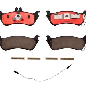 Brembo Brake Pad, Nao, Fmsi Number D875-7750, Ceramic, Set of 4, With Hardware – P50044N