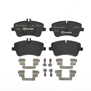 Brembo Brake Pad, Fmsi Number D872-7747, Low-Metallic, Set of 4, With Hardware – P50045