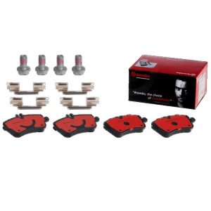 Brembo Brake Pad, Nao, Fmsi Number D872-7747, Ceramic, Set of 4, With Hardware – P50045N
