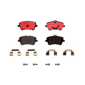 Brembo Brake Pad, Nao, Fmsi Number D872-7747, Ceramic, Set of 4, With Hardware – P50045N