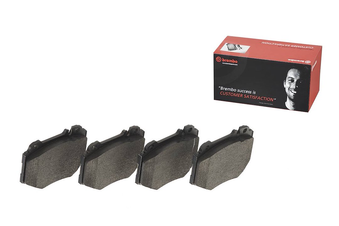 Brembo Brake Pad, Fmsi Number D985-7887, Low-Metallic, Set of 4 – P50048