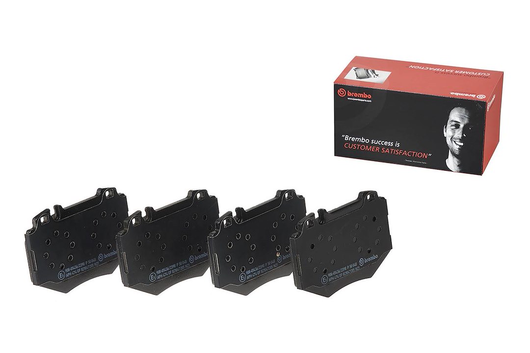 Brembo Brake Pad, Fmsi Number D985-7887, Low-Metallic, Set of 4 – P50048