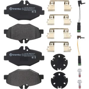 Brembo Brake Pad, Fmsi Number D987-8517, Low-Metallic, Set of 4 – P50049