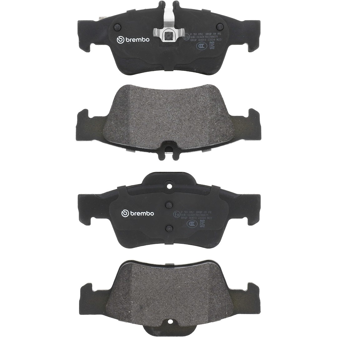 Brembo Brake Pad, Fmsi Number D1424-8540, Low-Metallic, Set of 4 – P50052
