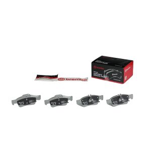 Brembo Brake Pad, Nao, Fmsi Number D986-7888, Ceramic, Set of 4 – P50052N