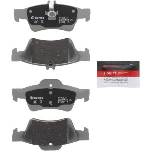 Brembo Brake Pad, Nao, Fmsi Number D986-7888, Ceramic, Set of 4 – P50052N