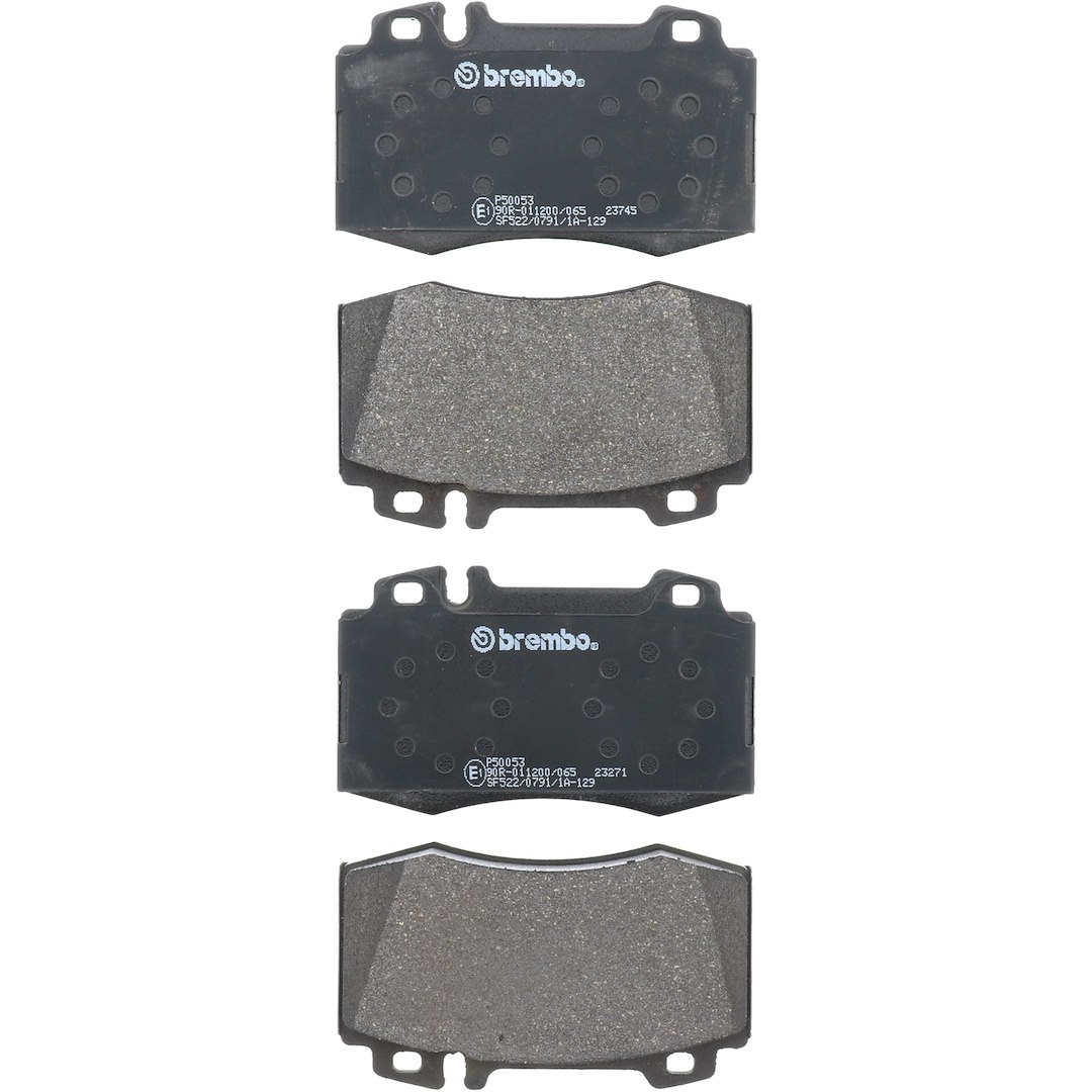 Brembo Brake Pad, Fmsi Number D847-7960, Low-Metallic, Set of 4 – P50053