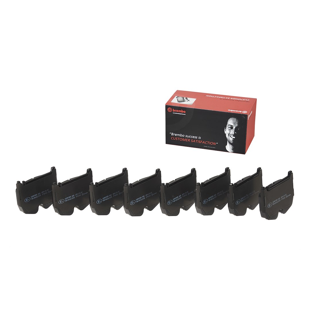 Brembo Brake Pad, Fmsi Number D983-7885, Low-Metallic, Set of 4 – P50062
