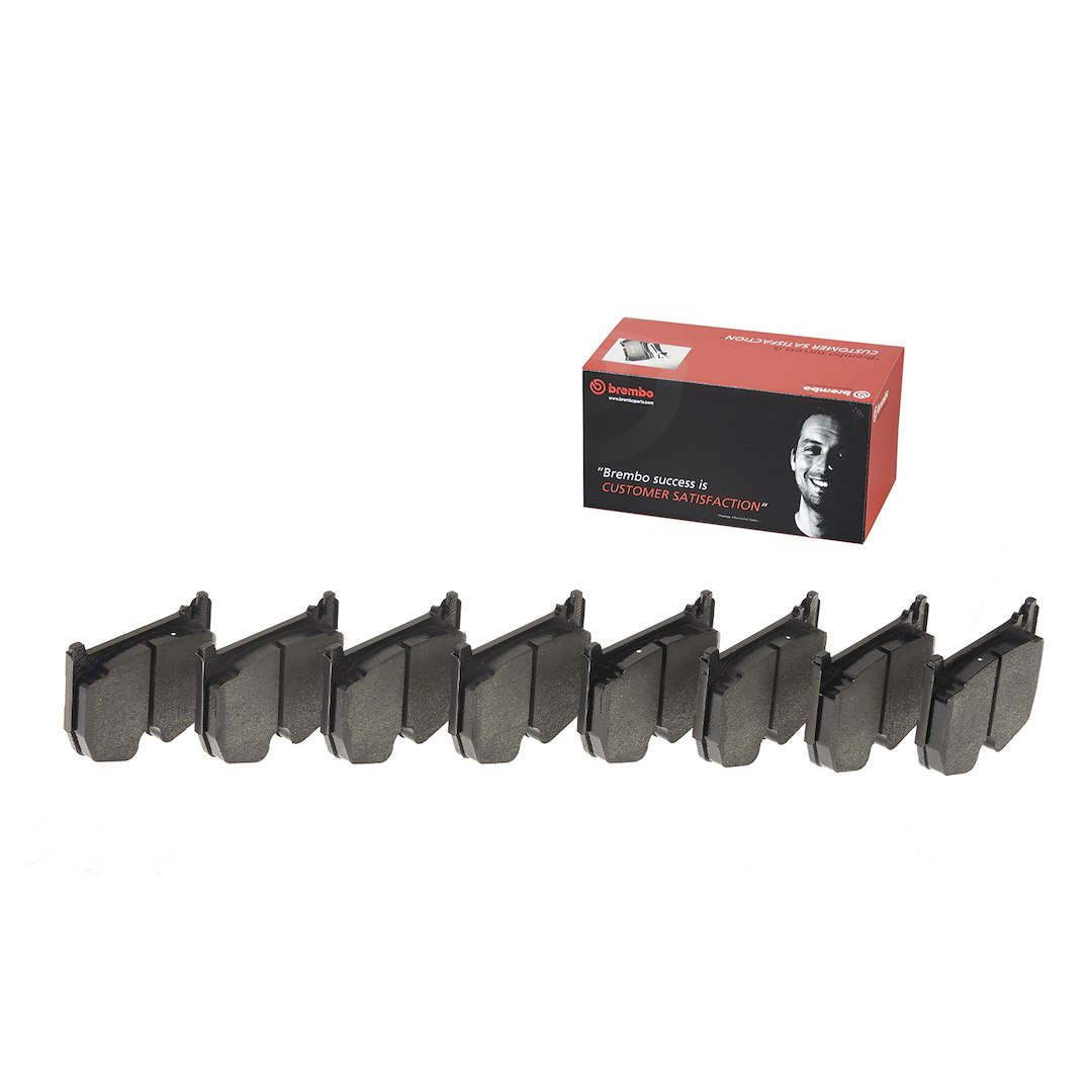 Brembo Brake Pad, Fmsi Number D983-7885, Low-Metallic, Set of 4 – P50062