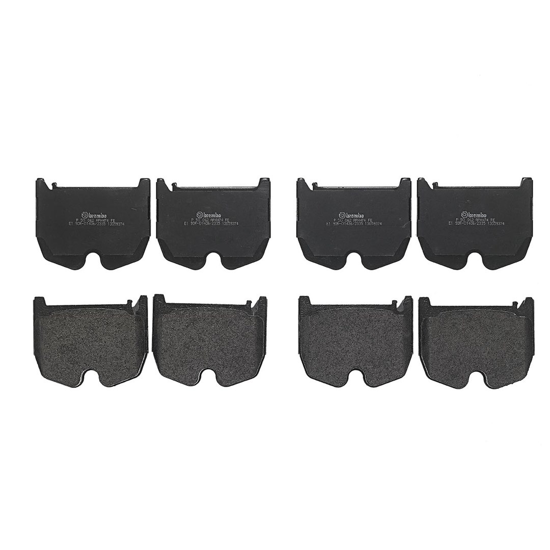 Brembo Brake Pad, Fmsi Number D983-7885, Low-Metallic, Set of 4 – P50062