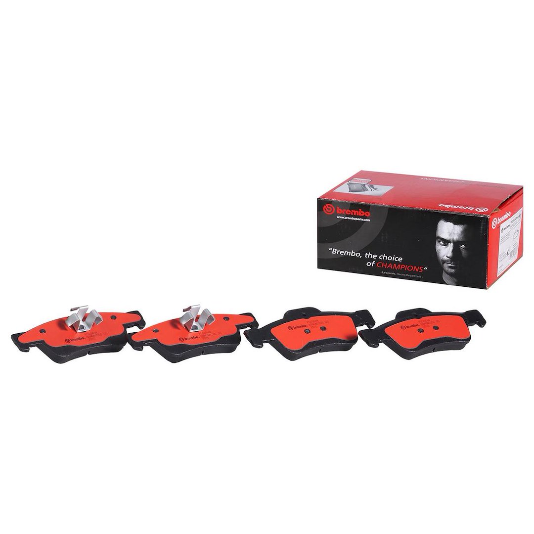 Brembo Brake Pad, Nao, Fmsi Number D1122-8228, Ceramic, Set of 4 – P50064N