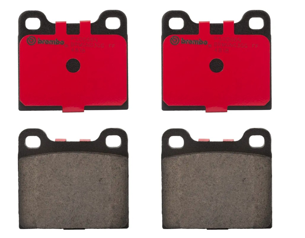 Brembo Brake Pad, Nao, Fmsi Number D31-736, Ceramic, Set of 4 – P50066N
