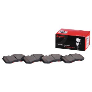 Brembo Brake Pad, Nao, Fmsi Number D1121-8227, Ceramic, Set of 4 – P50073N