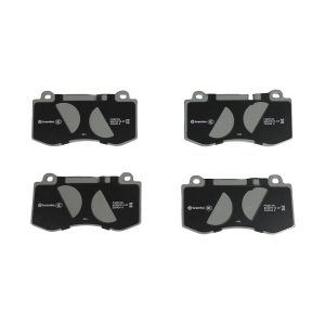 Brembo Brake Pad, Nao, Fmsi Number D1223-8343, Ceramic, Set of 4 – P50074N