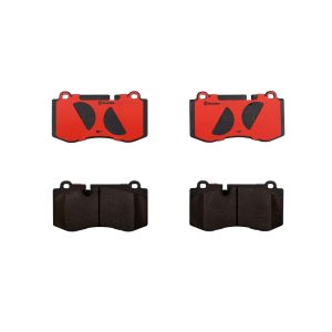 Brembo Brake Pad, Nao, Fmsi Number D1223-8343, Ceramic, Set of 4 – P50074N