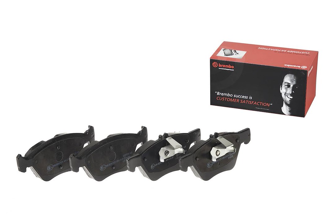 Brembo Brake Pad, Fmsi Number D853-8205, Low-Metallic, Set of 4 – P50075