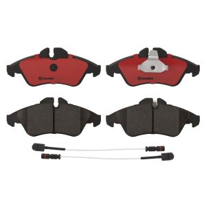 Brembo Brake Pad, Nao, Fmsi Number D950-7849, Ceramic, Set of 4 – P50080N