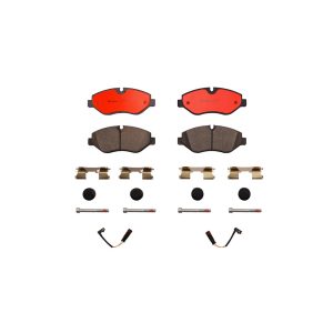 Brembo Brake Pad, Nao, Fmsi Number D1316-8430, Ceramic, Set of 4, With Hardware – P50085N