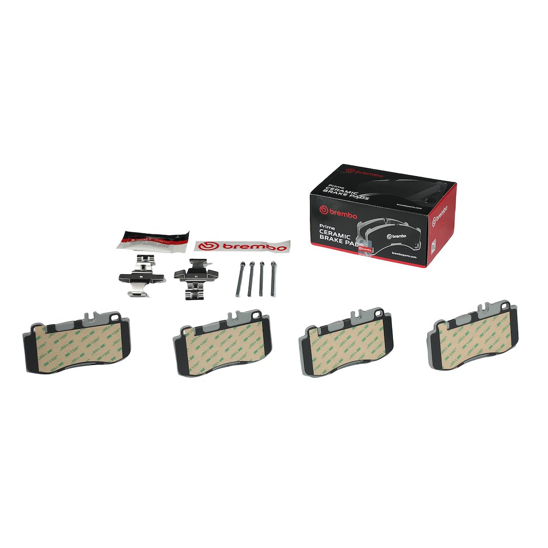 Brembo Brake Pad, Nao, Fmsi Number D1420-8535, Ceramic, Set of 4 – P50087N