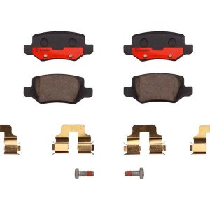 Brembo Brake Pad, Nao, Fmsi Number D1358-8467, Ceramic, Set of 4, With Hardware, Fits 2008 Mercedes-Benz B200 Models – P50090N