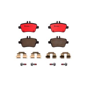 Brembo Brake Pad, Nao, Fmsi Number D1646-8874, Ceramic, Set of 4 – P50091N