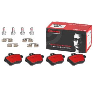 Brembo Brake Pad, Nao, Fmsi Number D1646-8874, Ceramic, Set of 4 – P50091N