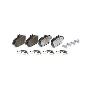 Brembo Brake Pad, Xtra Line, Fmsi Number D1646-8874, Low-Metallic, Set of 4, With Mounting Hardware – P50091X