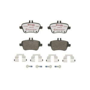 Brembo Brake Pad, Xtra Line, Fmsi Number D1646-8874, Low-Metallic, Set of 4, With Mounting Hardware – P50091X