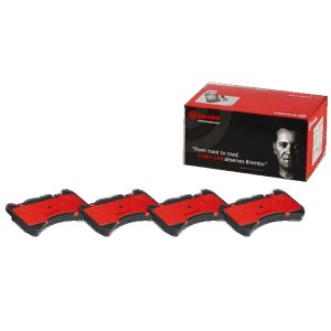 Brembo Brake Pad, Nao, Fmsi Number D1116-8222, Ceramic, Set of 4 – P50092N