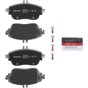Brembo Brake Pad, Nao, Fmsi Number D1694-8920, Ceramic, Set of 4, With Hardware – P50093N