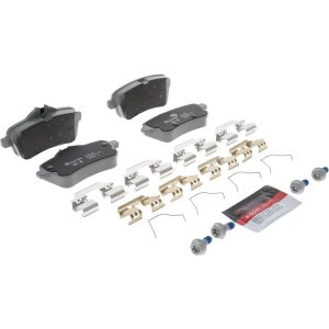 Brembo Brake Pad, Nao, Fmsi Number D1630-8848, Ceramic, Set of 4, With Hardware/ Brake Caliper Screws – P50100N