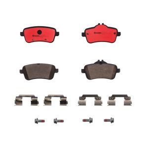 Brembo Brake Pad, Nao, Fmsi Number D1630-8880, Ceramic, Set of 4, With Hardware – P50101N