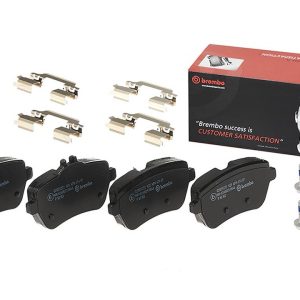 Brembo Brake Pad, Fmsi Number D1689-8916, Low-Metallic, Set of 4, With Hardware/ Brake Caliper Screws – P50103