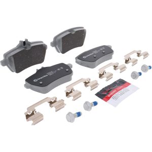 Brembo Brake Pad, Nao, Fmsi Number D1689-8916, Ceramic, Set of 4, With Hardware/ Brake Caliper Screws – P50103N