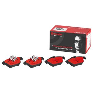 Brembo Brake Pad, Nao, Fmsi Number D1341-8452, Ceramic, Set of 4 – P50104N