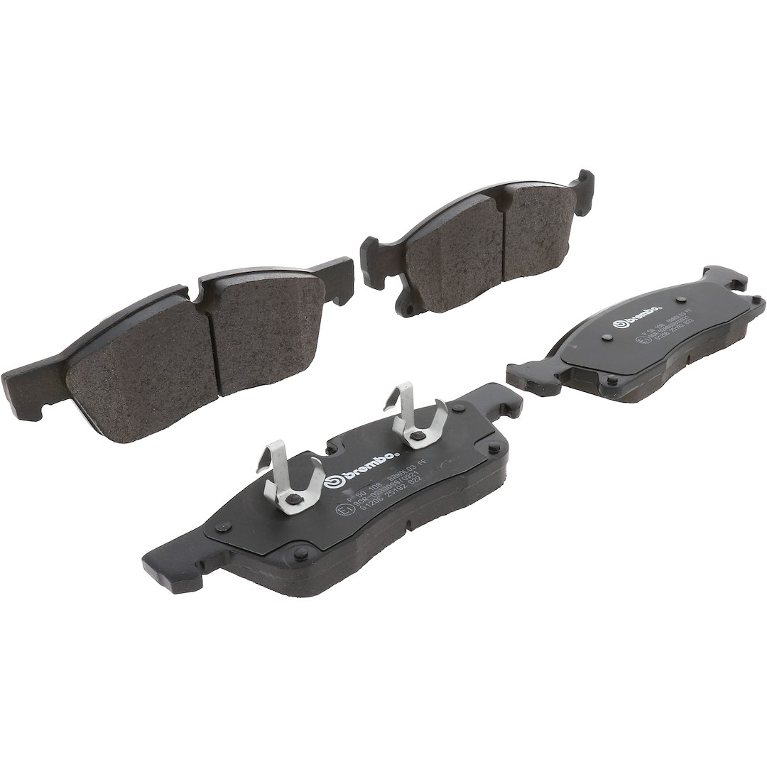 Brembo Brake Pad, Fmsi Number D1629-8655, Low-Metallic, Set of 4 – P50108