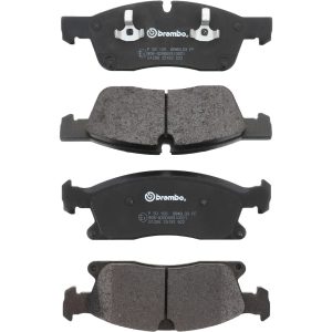 Brembo Brake Pad, Fmsi Number D1629-8655, Low-Metallic, Set of 4 – P50108