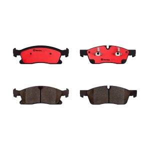 Brembo Brake Pad, Nao, Fmsi Number D1629-8655, Ceramic, Set of 4 – P50108N