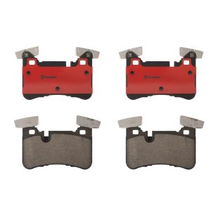 Brembo Brake Pad, Nao, Fmsi Number D1450-8620, Ceramic, Set of 4 – P50110N