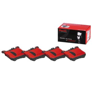 Brembo Brake Pad, Nao, Fmsi Number D1670-8899, Ceramic, Set of 4 – P50111N