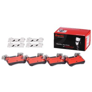 Brembo Brake Pad, Nao, Fmsi Number D1373-8485, Ceramic, Set of 4 – P50113N