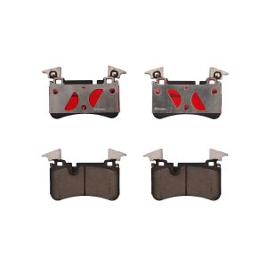 Brembo Brake Pad, Nao, Fmsi Number D1373-8485, Ceramic, Set of 4 – P50113N